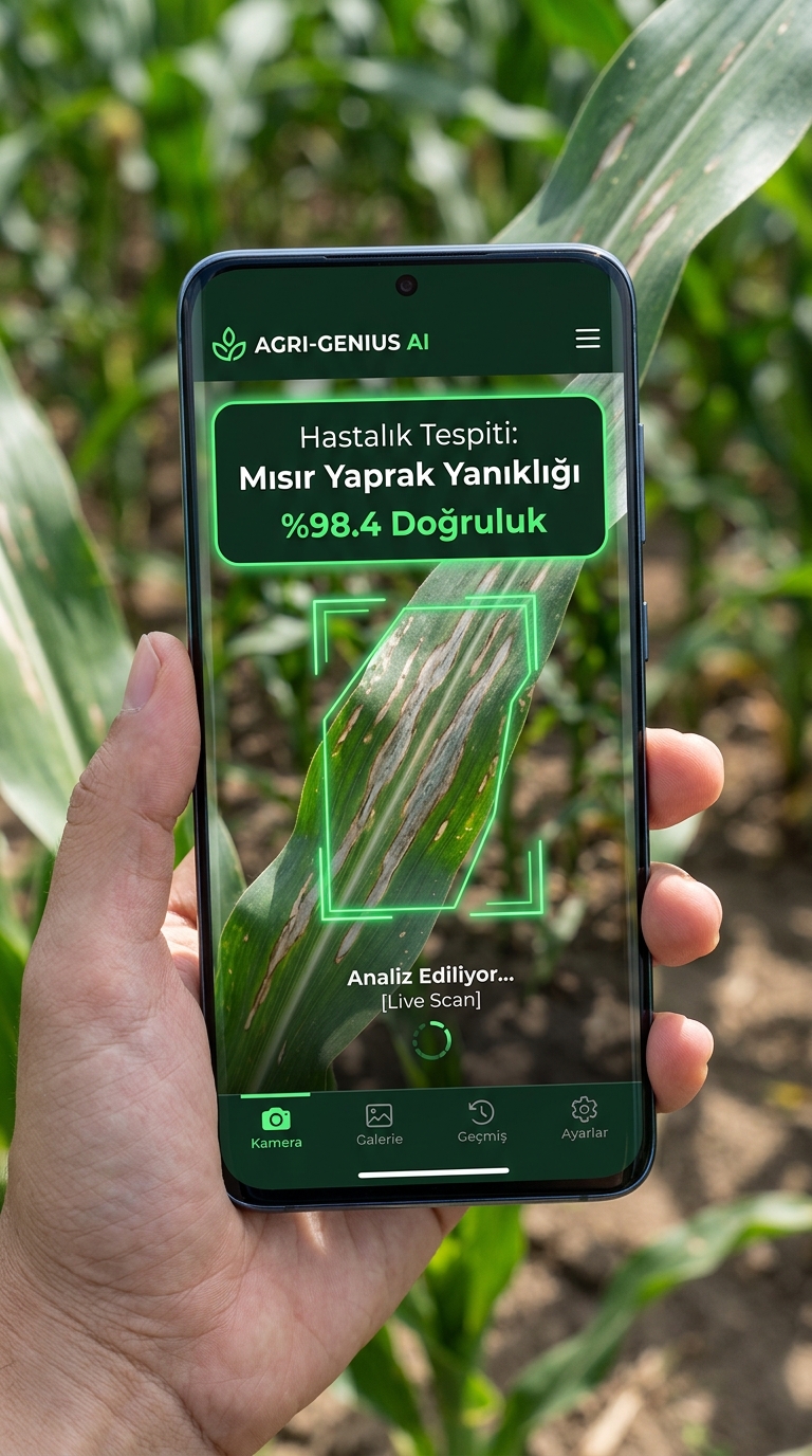 Tarım Cep Kamera Yapay Zeka Teşhis
